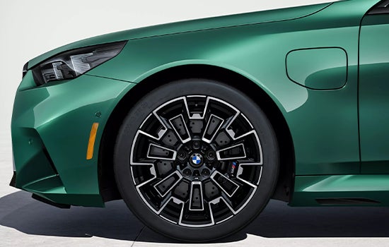 The BMW M5 Touring&rsquo;s tire wheel. | BMW of Devon in Devon PA