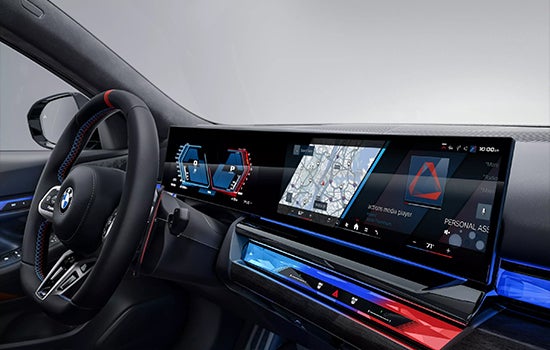 The BMW head-up display. | BMW of Devon in Devon PA