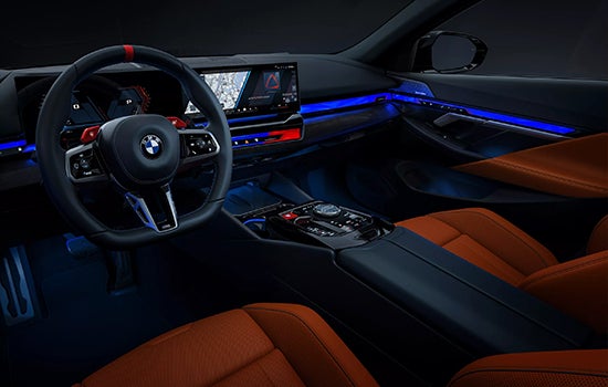 The M interior ambient lighting. | BMW of Devon in Devon PA