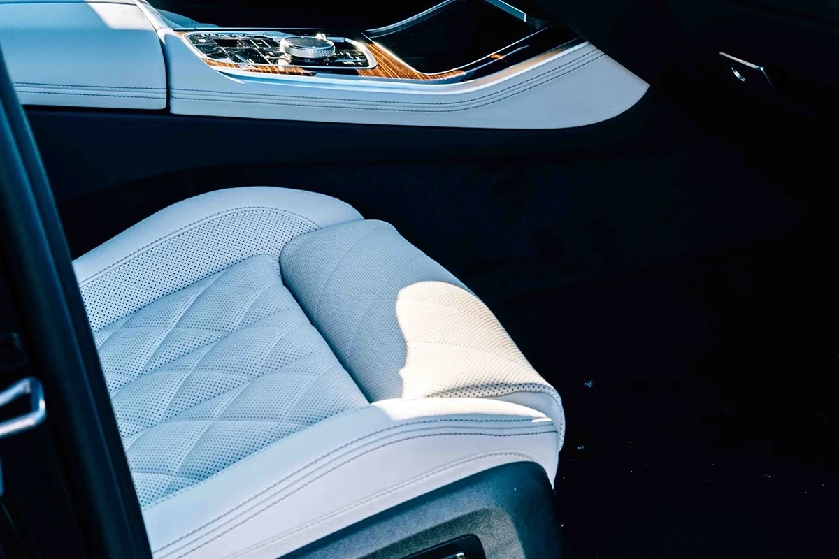 2026 BMW X5 Silverstone Sensafin Seating.