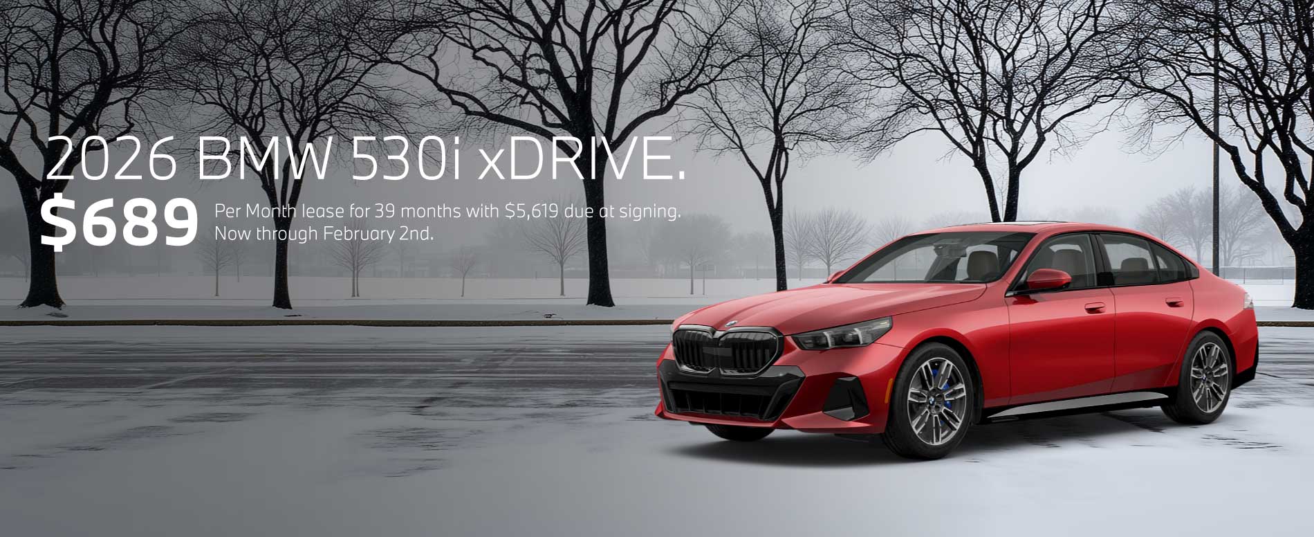 2026 BMW 5 Series Lease Offer