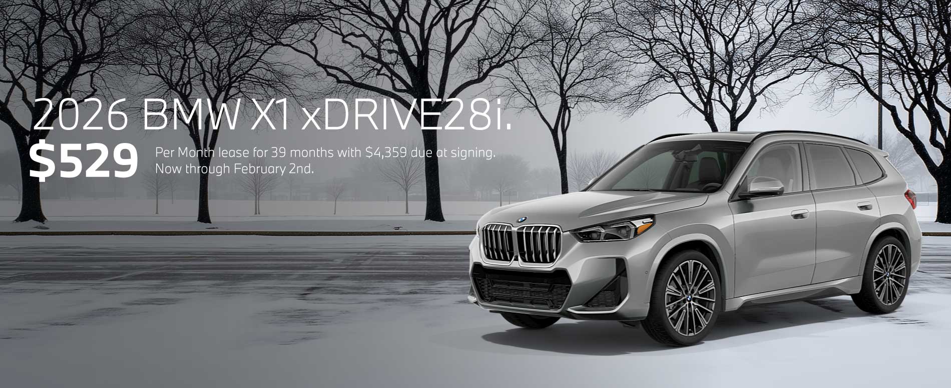 2026 BMW X1 Lease Offer