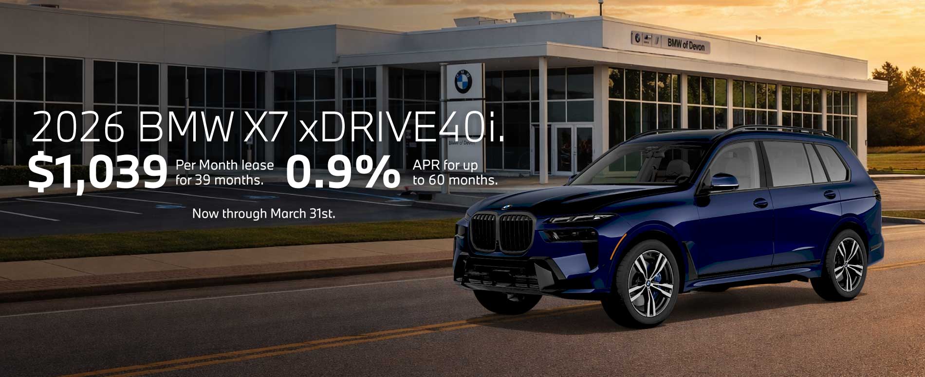 2026 BMW X7 Offers