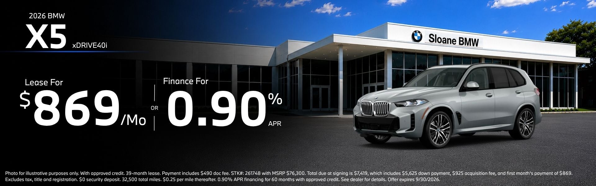 2026 BMW X5 Offers